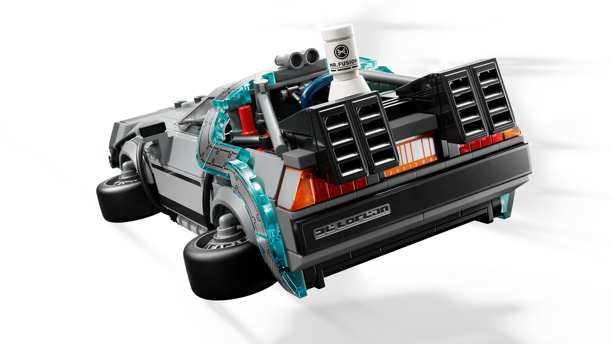 LEGO Speed Champions Time Machine from Back to the Future (77256) detail view
