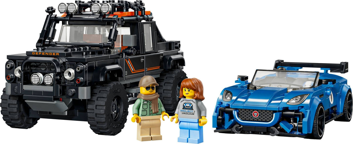 LEGO Speed Champions Jaguar Project 7 & Land Rover Defender (77264)