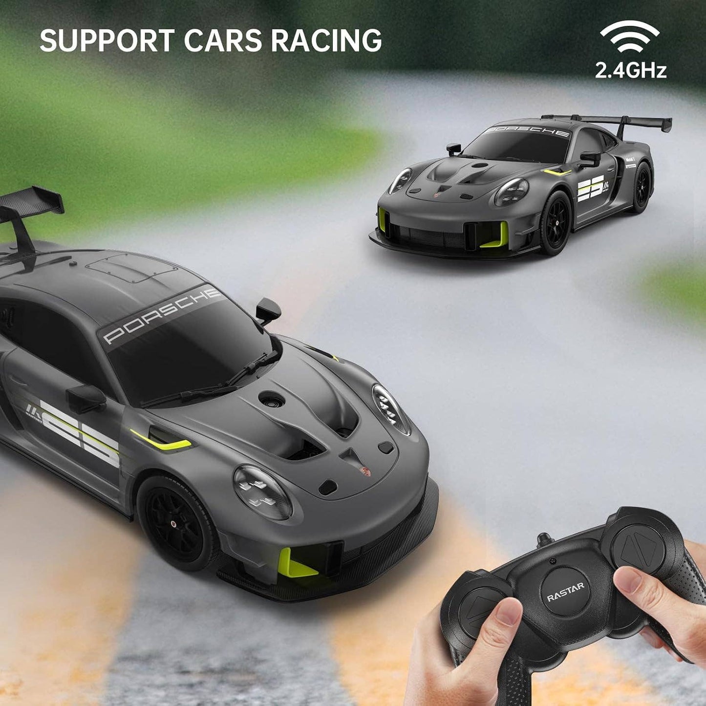 1:24 Scale RC Porsche 911 GT2 RS Remote Control Sports Car