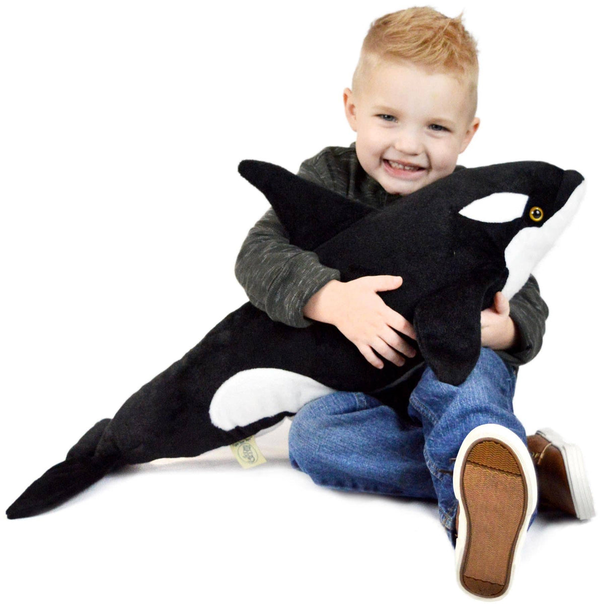 TigerHart Octavius the Orca Blackfish 28-inch plush