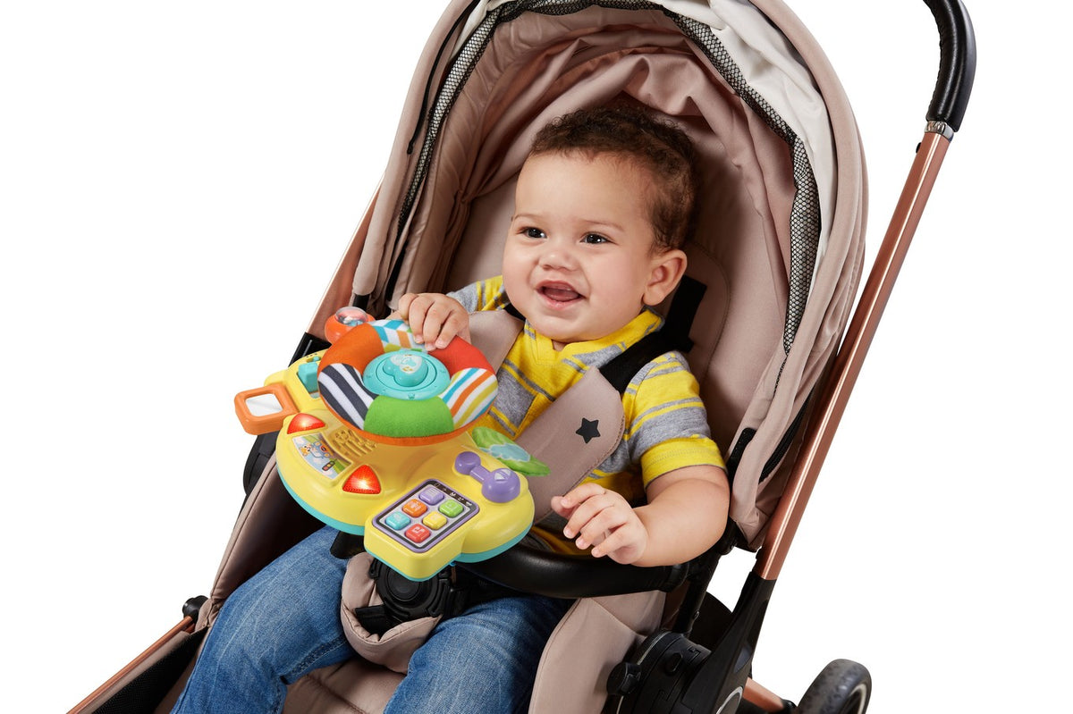 VTech Baby Bopping and Cruising Baby Driver (80-567500) - baby playing 2