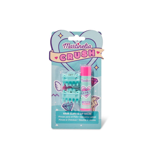 Martinelia Crush hair clips and lip balm set