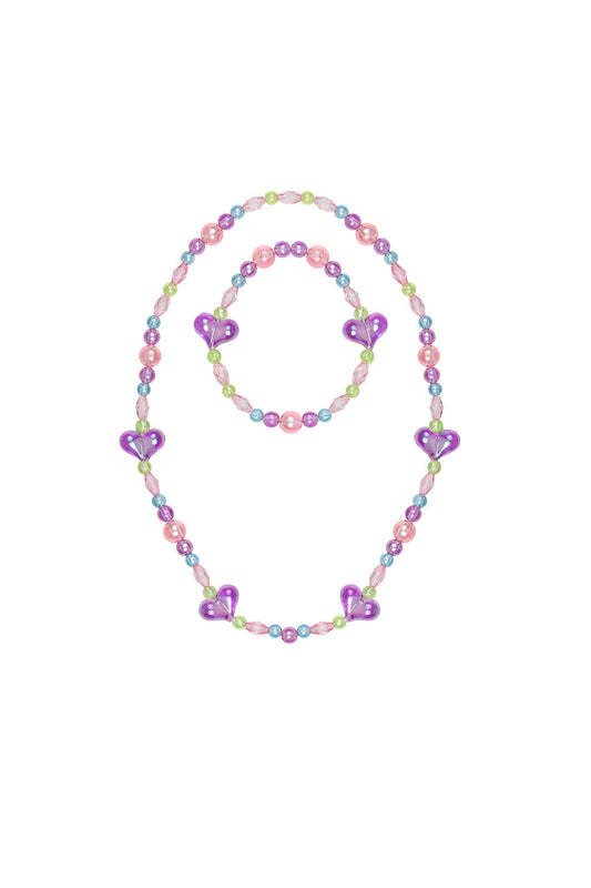 Great Pretenders My Heart Will Go On Necklace & Bracelet Set (86027)