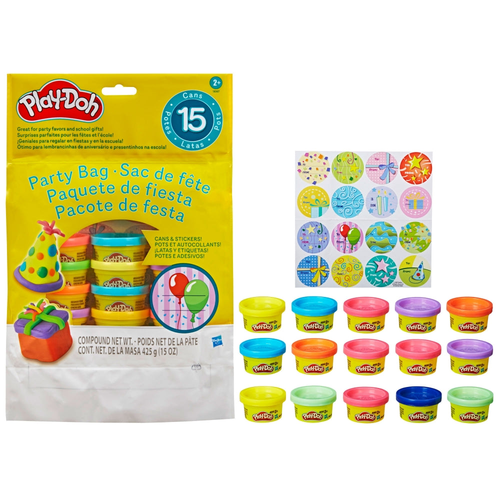 Play-Doh Party Bag 15 Mini Cans (18367AU23)