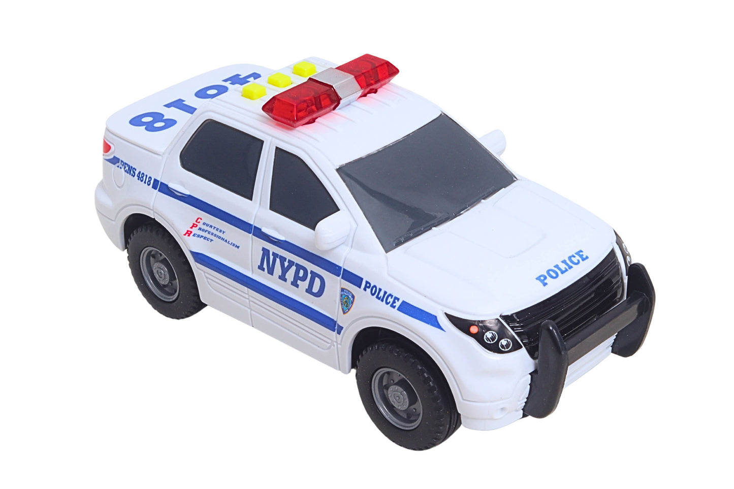 NYPD MIGHTY POLICE CAR W/LIGHT & SOUND