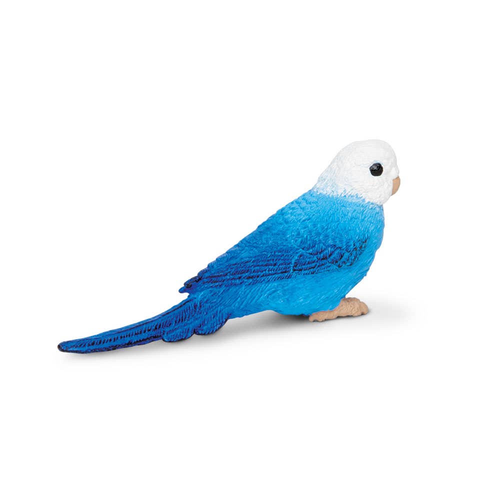 Blue Budgie Figurine Toy - Kids