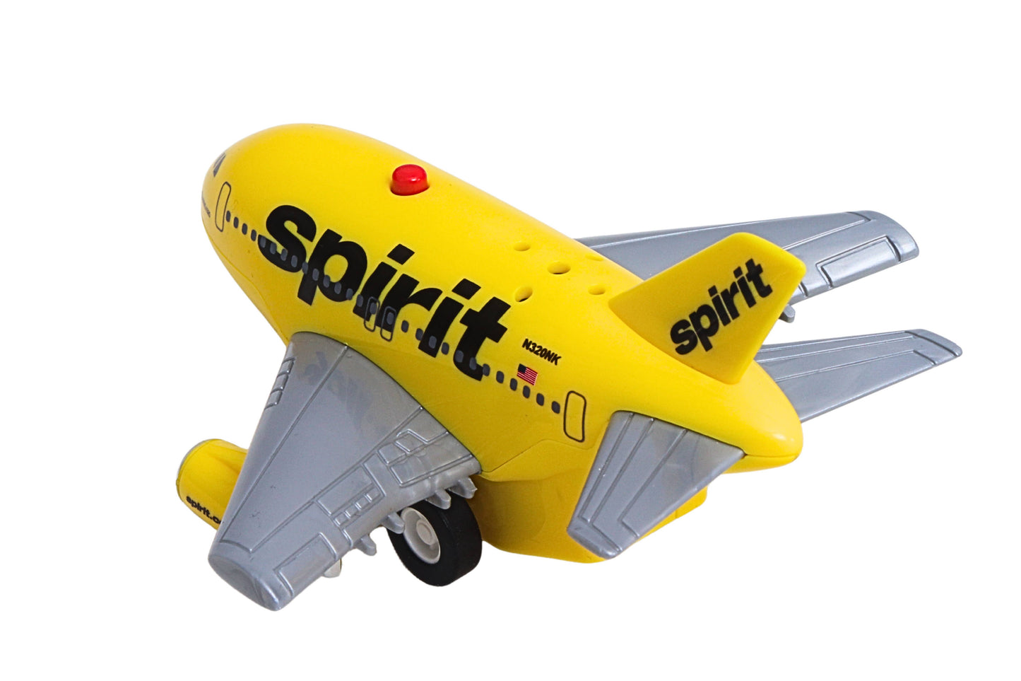 SPIRIT AIRLINES PULLBACK W/LIGHT & SOUND (**)