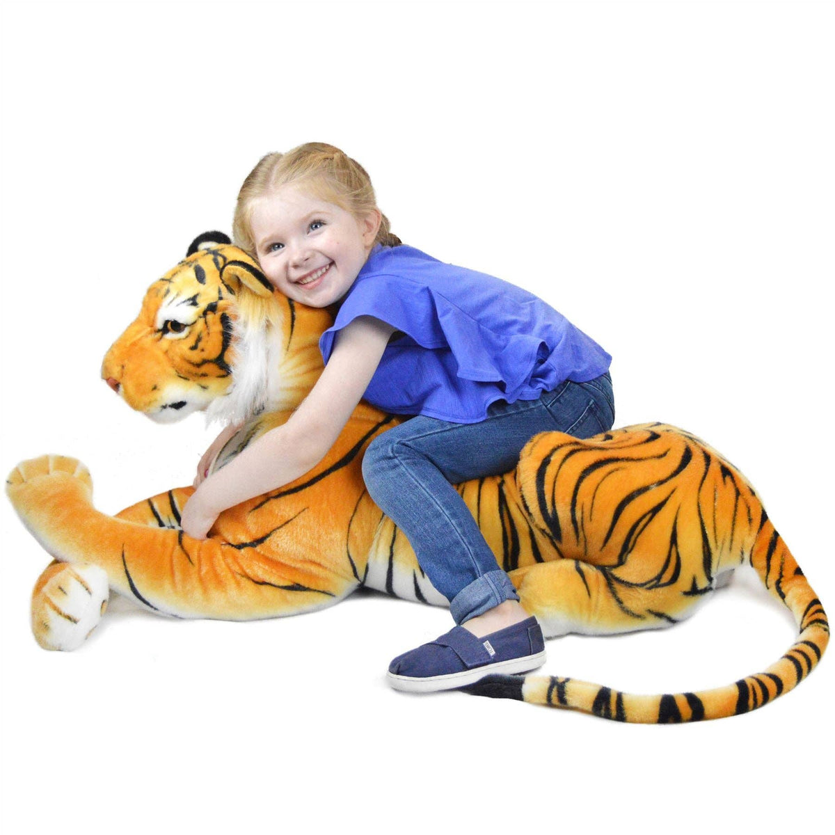 TigerHart Rohit the Orange Bengal Tiger 46-inch plush