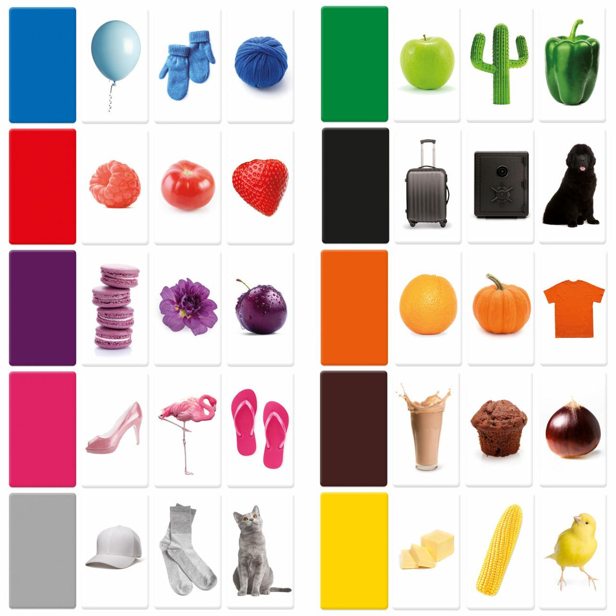 Headu Maxi Flashcards Montessori Colors - photo 2