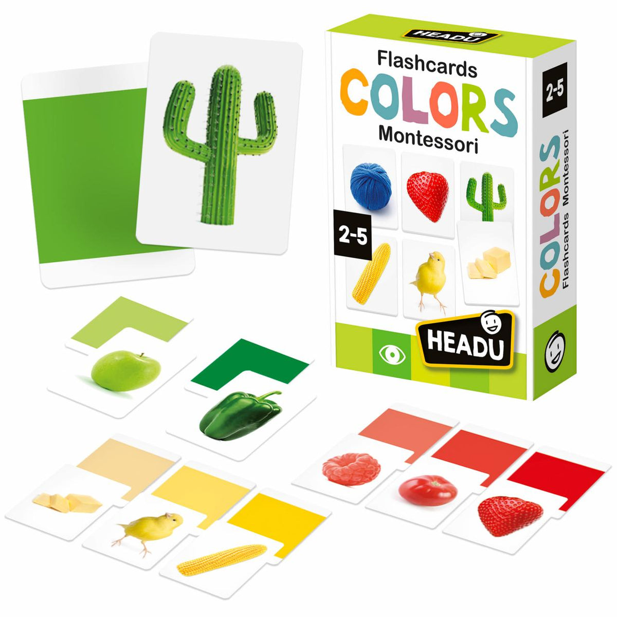 Headu Maxi Flashcards Montessori Colors - photo 4