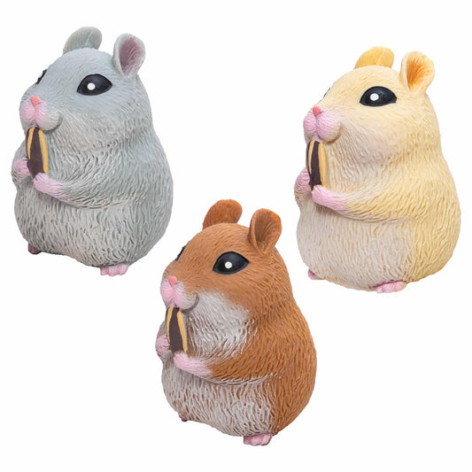 Schylling Chonky Cheeks Hamster Squishy - product photo