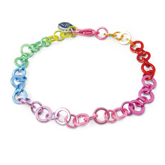CHARM IT! Rainbow Chain Bracelet (CIB304)