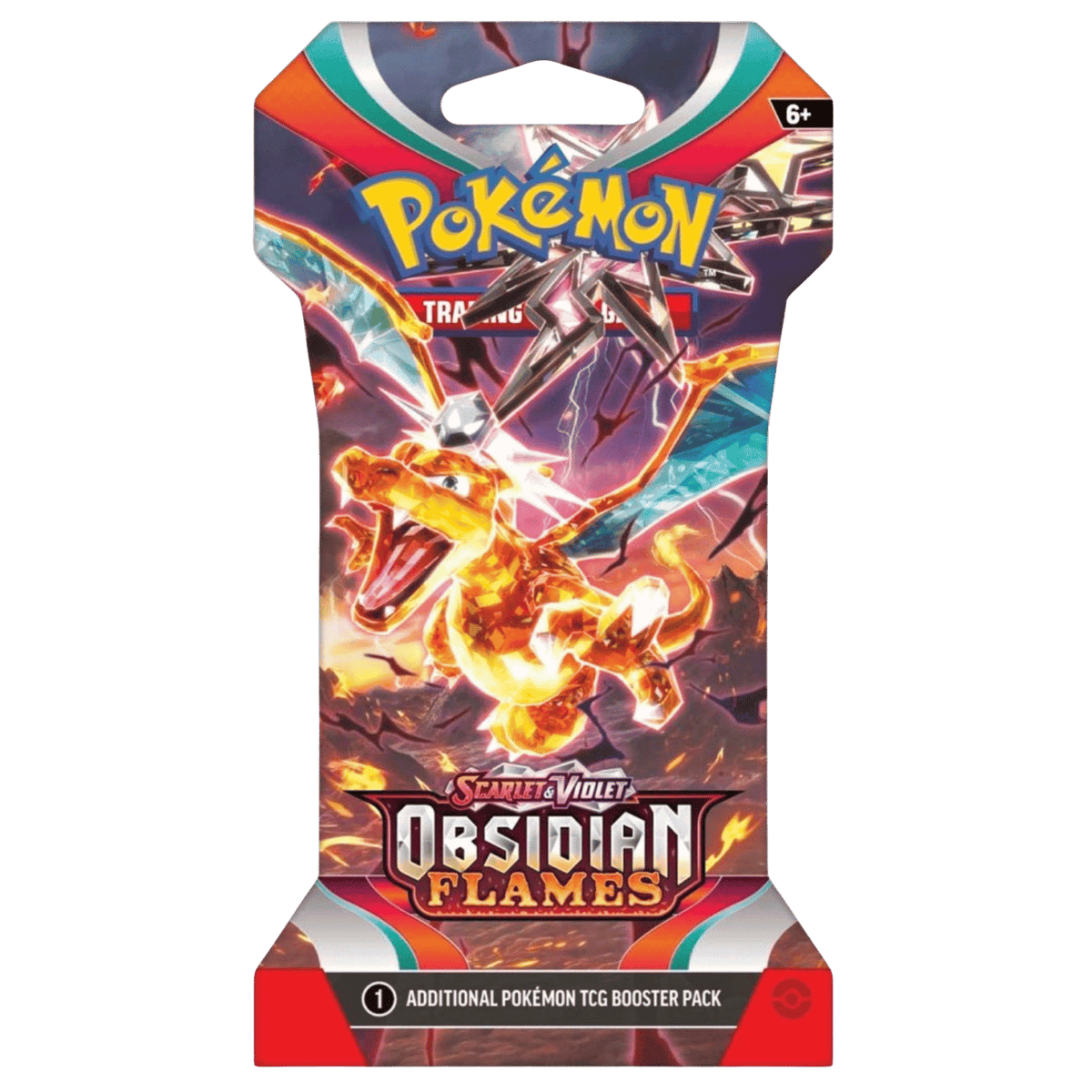 Pokémon TCG Obsidian Flames sleeved booster pack