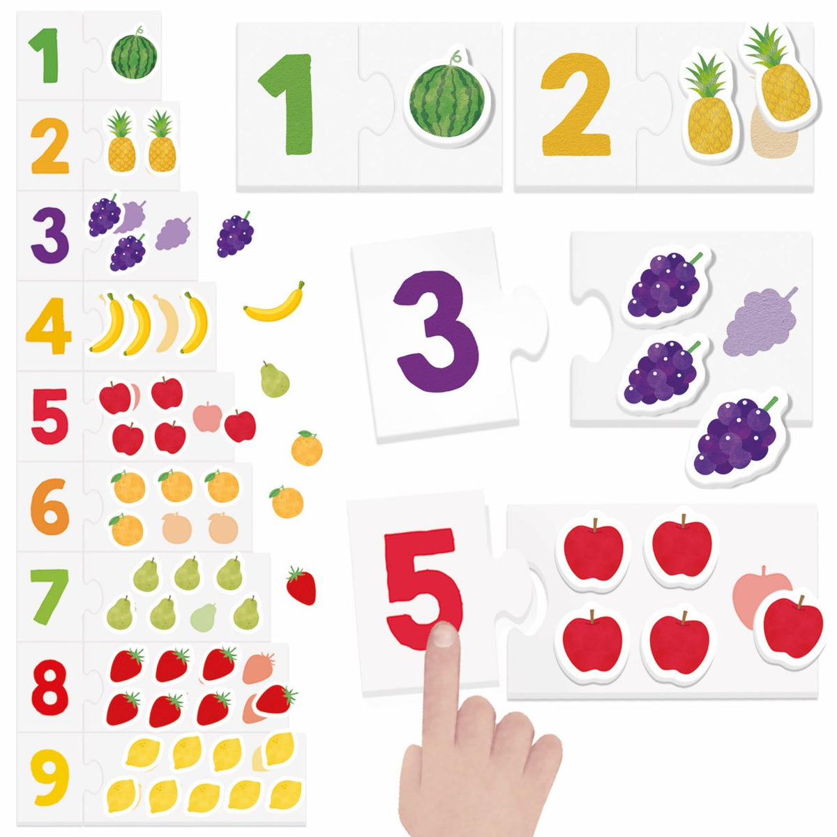 Headu Tactile Numbers Montessori - photo 2