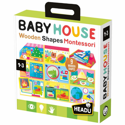 Headu Baby House Wooden Shapes Montessori - photo 1