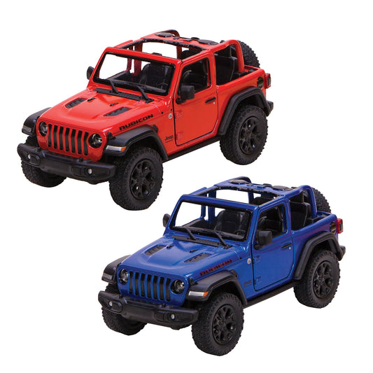Schylling Diecast Jeep Wrangler Pull-Back 1:38 - product photo