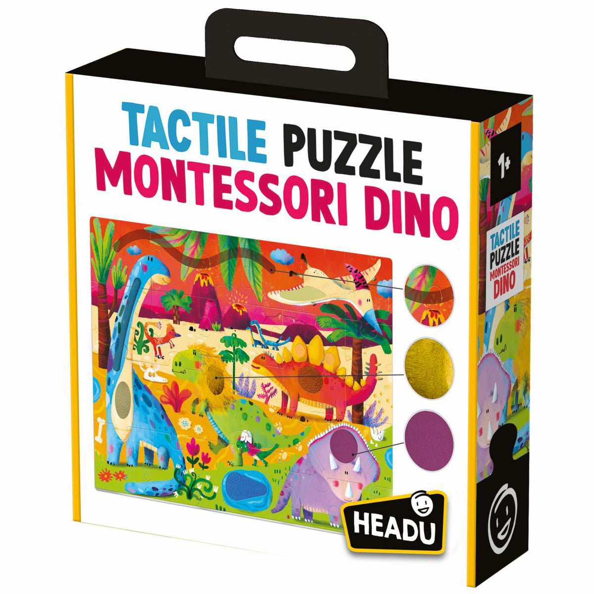 Headu Tactile Puzzle Dino Montessori - photo 1