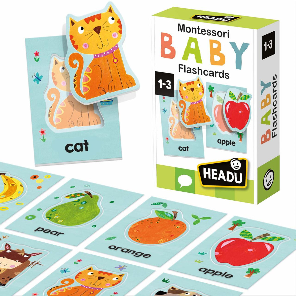 Headu Flashcards Baby Montessori EN - photo 4