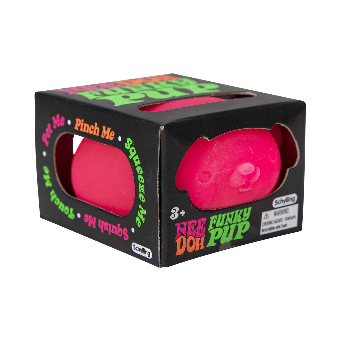 NeeDoh Funky Pup sensory squish pink - photo 4