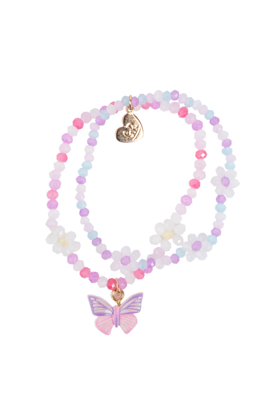 Great Pretenders Butterflies and Daises Bracelet (84129)
