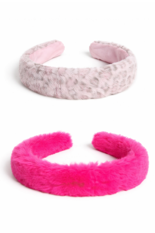 Great Pretenders Plush Faux Fur Headband, Assorted (89091)