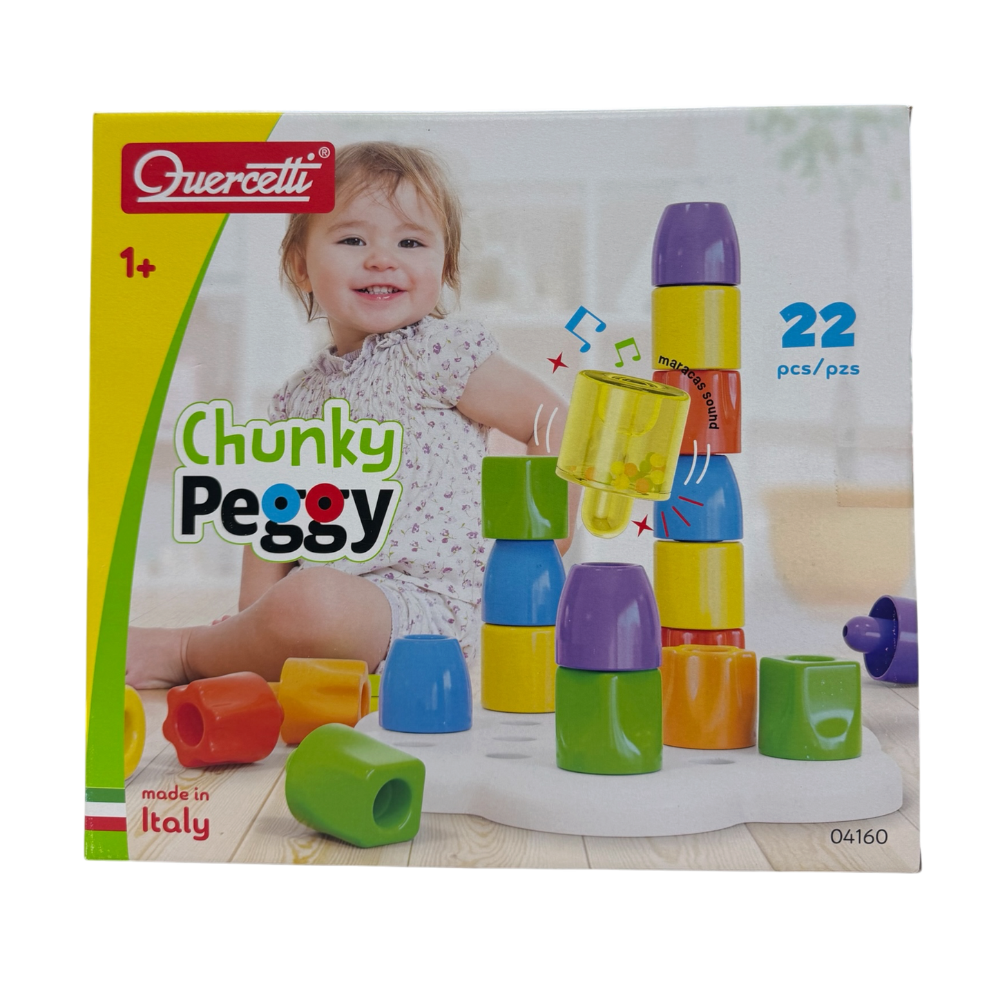 Quercetti Chunky Peggy 22pcs