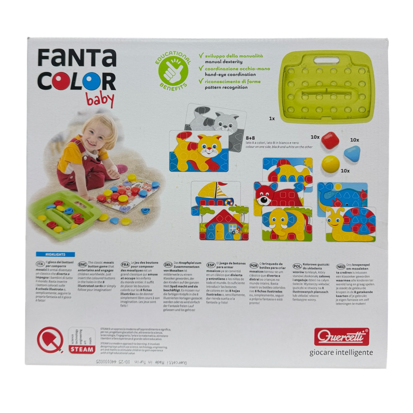 Quercetti Fantacolor Baby 40 pcs