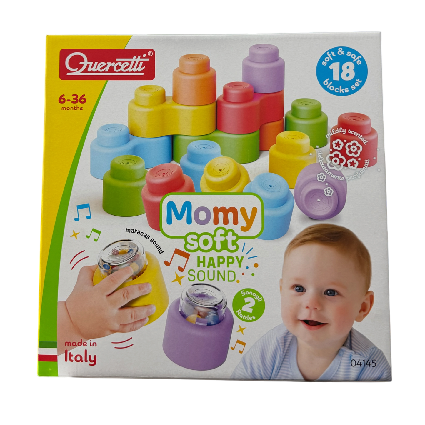 Quercetti Momy Soft Happy Sound 18  pcs
