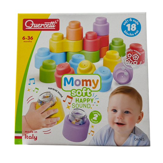 Quercetti Momy Soft Happy Sound 18  pcs