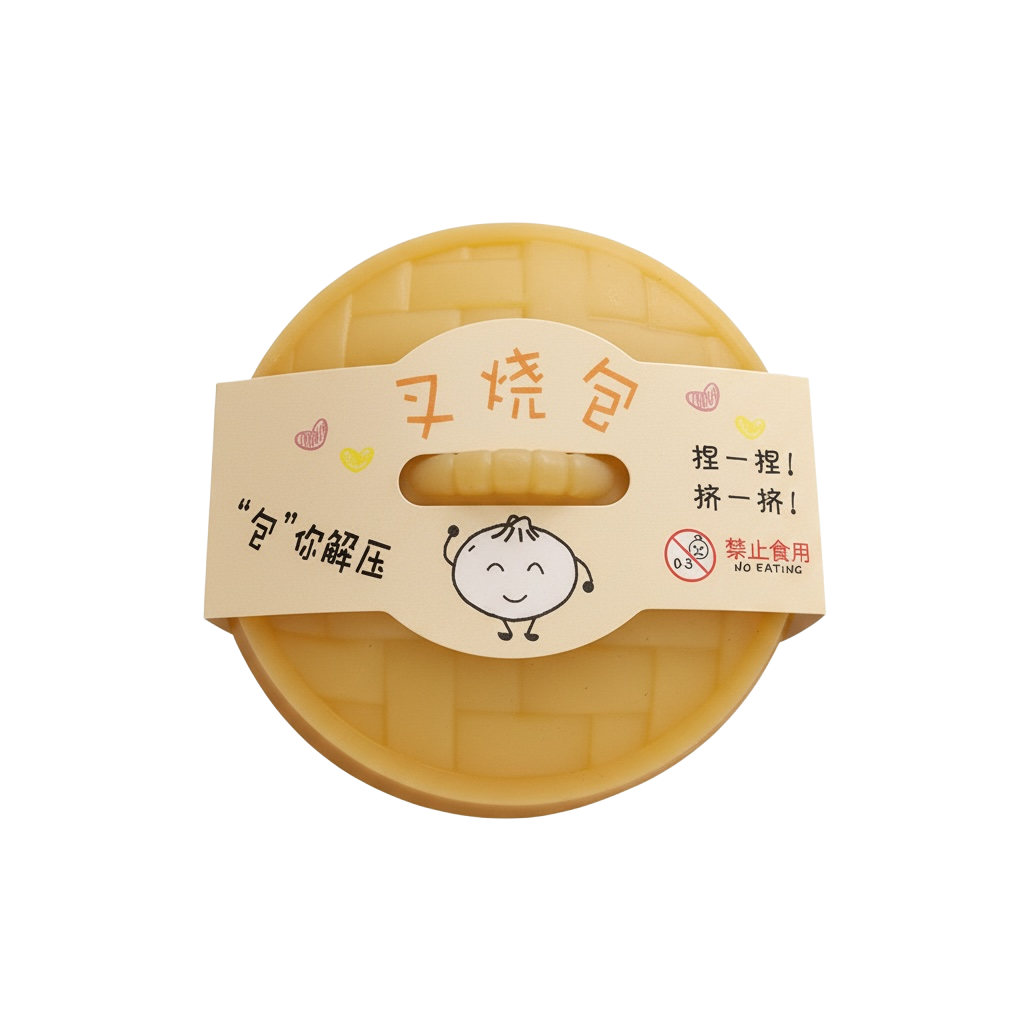 Dumpling Soft Stretch Ball Kids Toy- In Bulk | default - #1432-DumplingBall