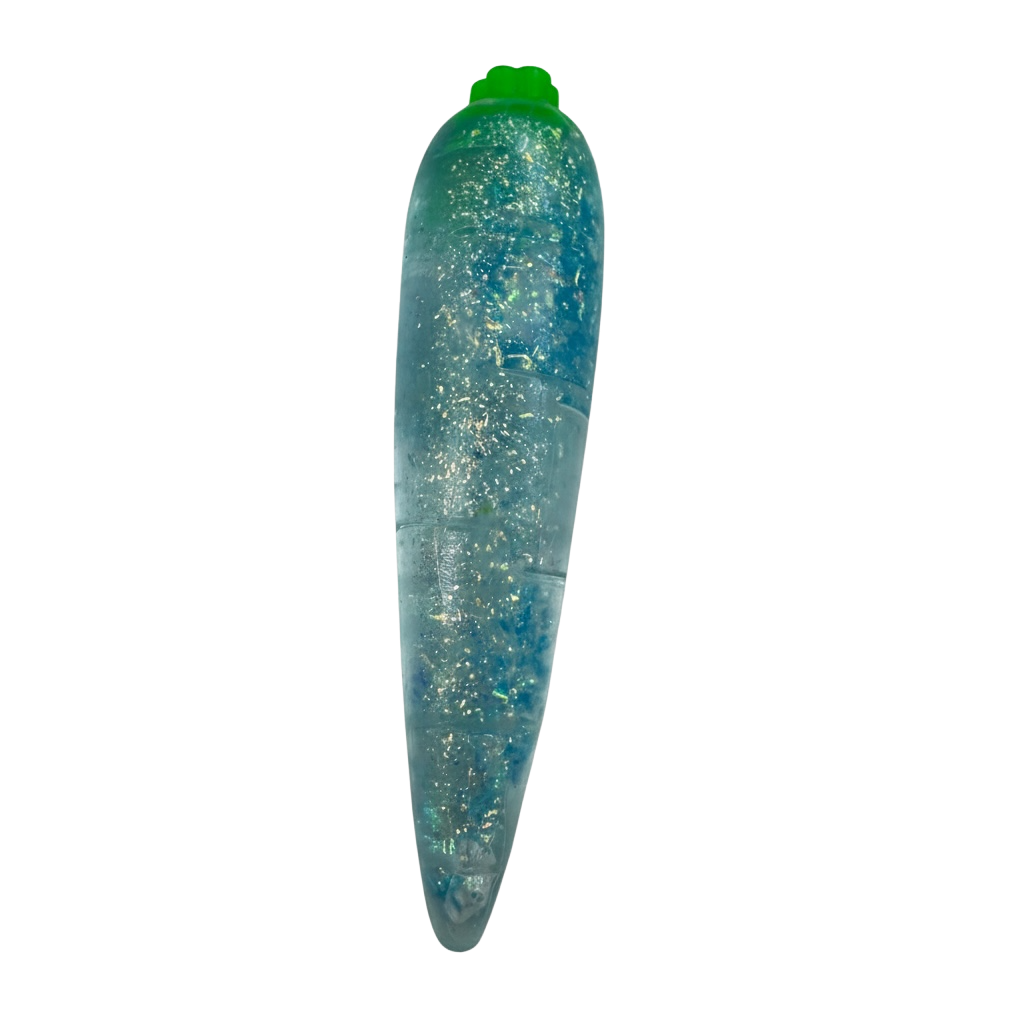 Carrot Jelly Glitter Squishy