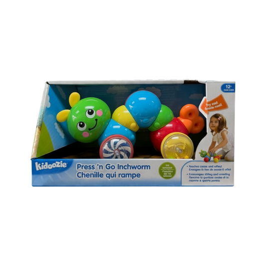 Kidoozie Press & Go Inchworm G02586