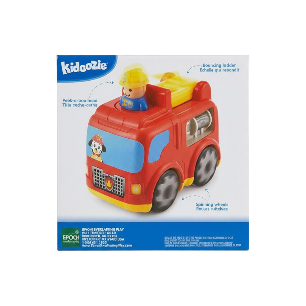 Kidoozie Press & Zoom Fire Engin G02549