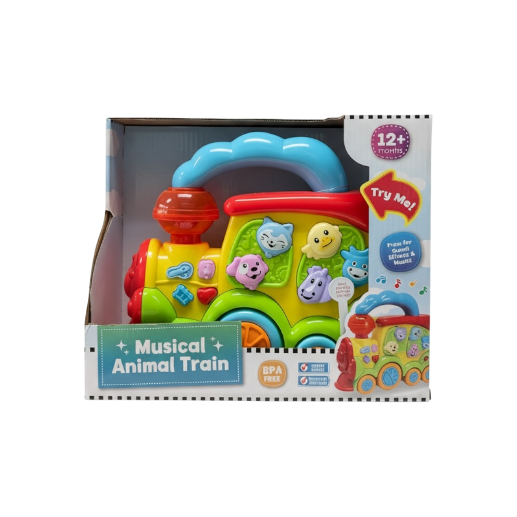 Brooklyn Lollipop Musical Animal Train 7329