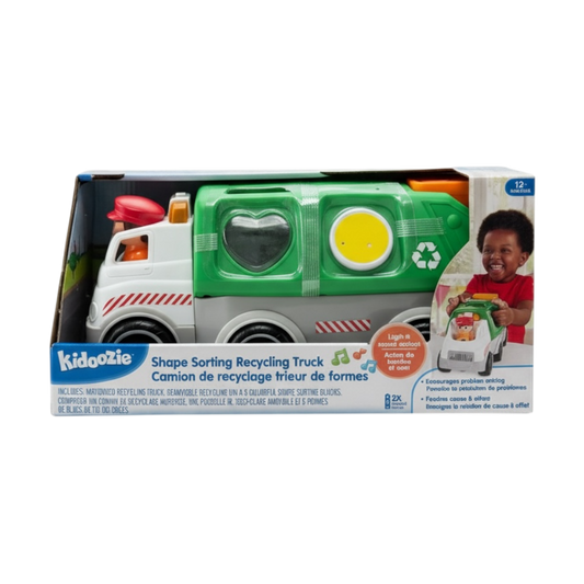 Kidoozie Shape Sorting Recyle Truck
