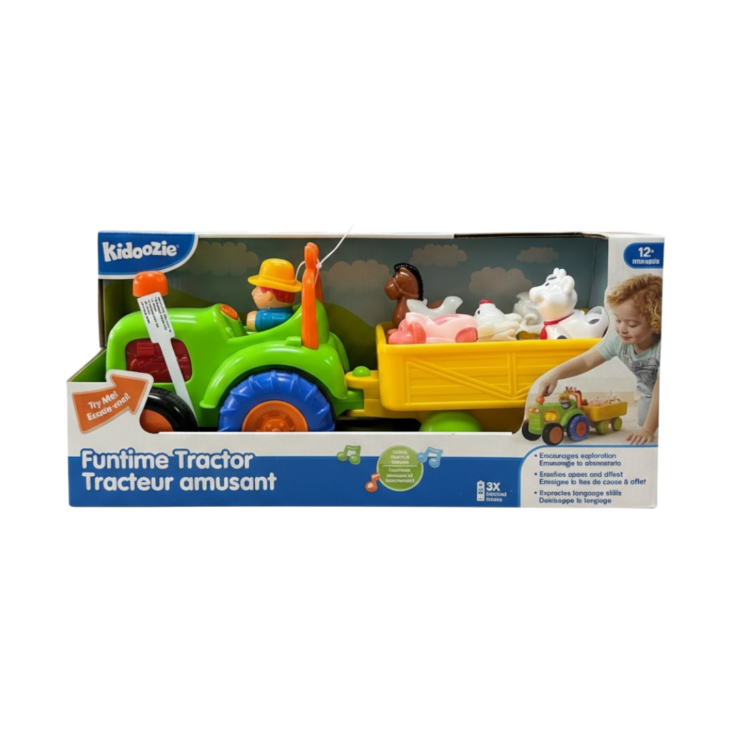 Kidoozie Funtime Tractor New Color G02806