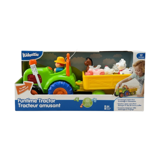 Kidoozie Funtime Tractor New Color G02806