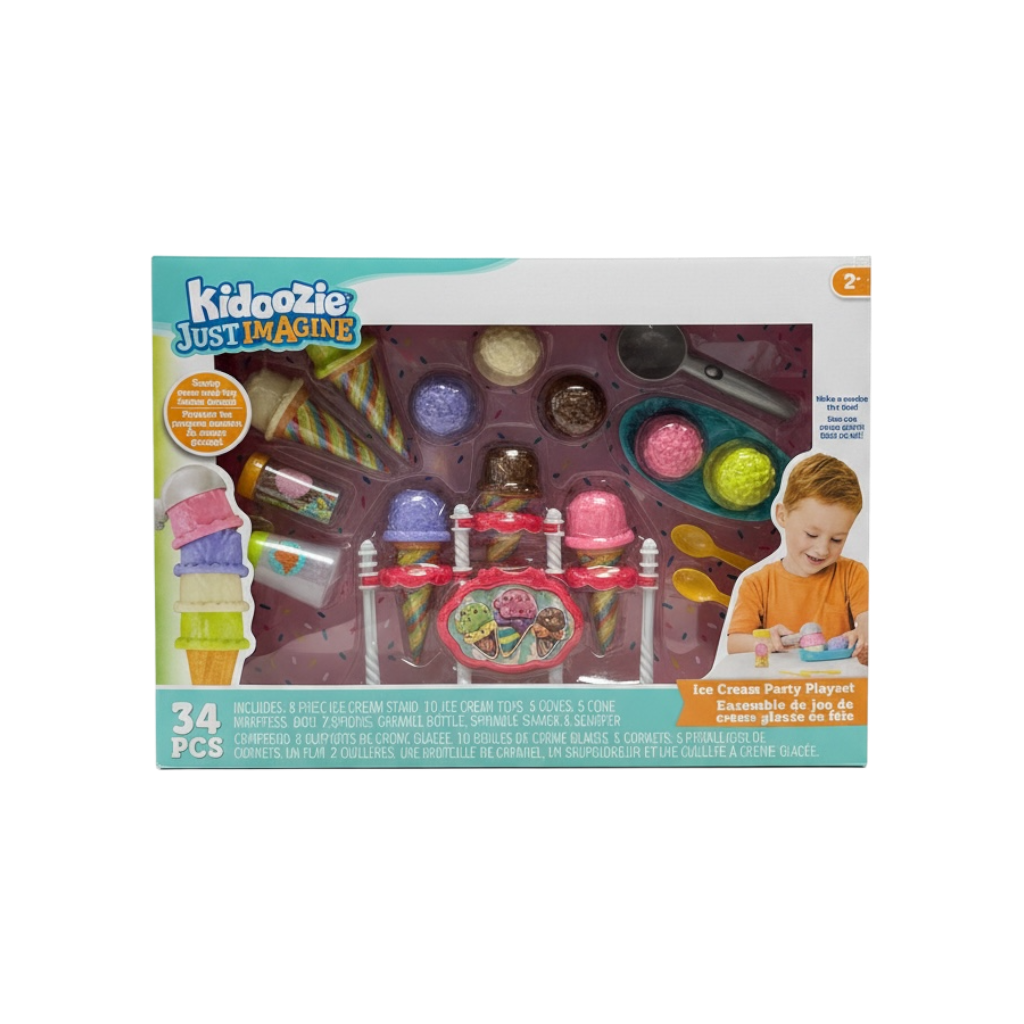 Kidoozie Ice Cream Party Playset Kiddoozie Just Imagine G02749