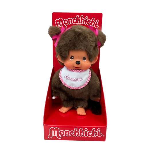 Monchhichi Classic Plush Toy - Pink