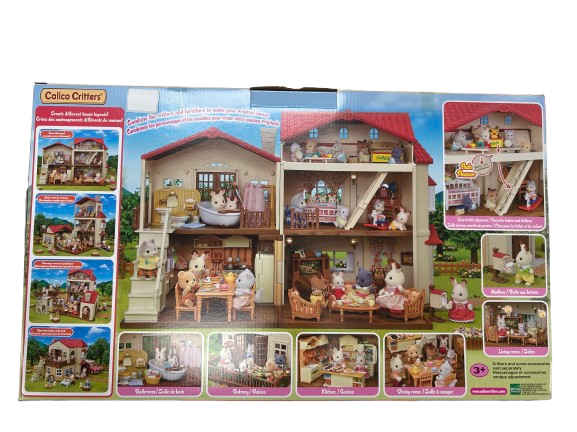 Calico Critters Red Roof Country Home - Secret Attic Playroom CC2079