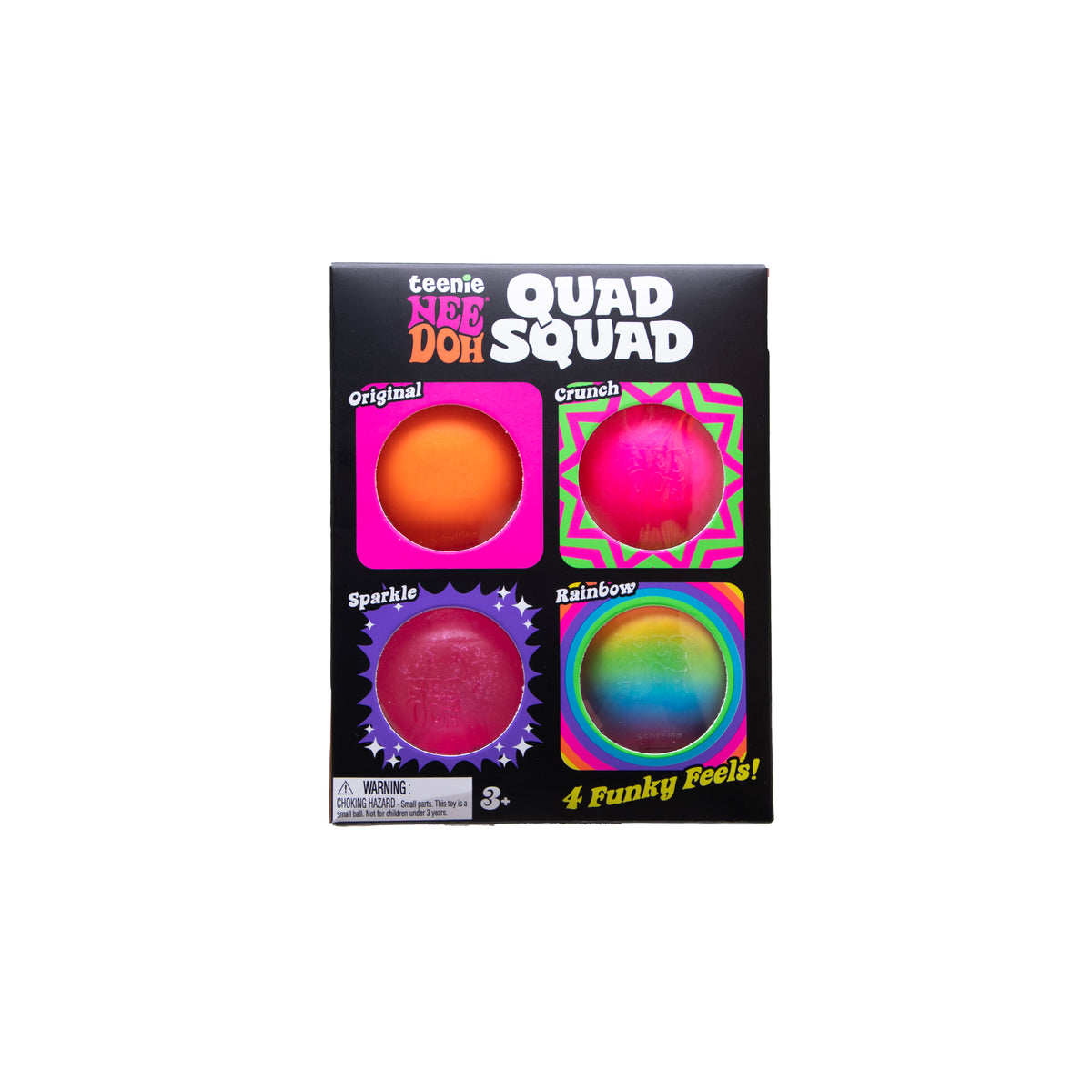 Teenie NeeDoh Quad Squad 4-Pack - photo 2