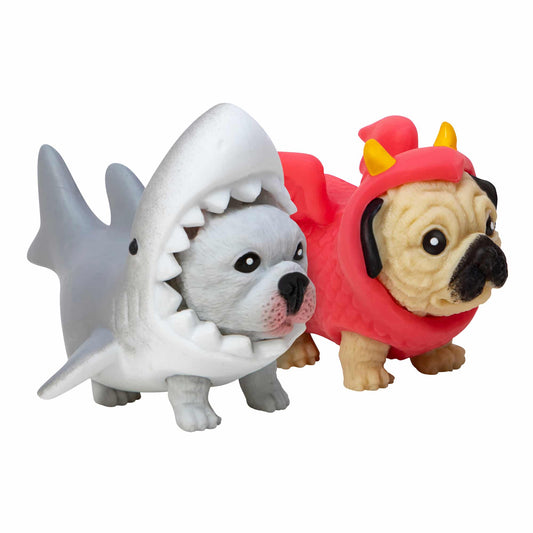 Schylling Party Puppies Squishy Puppy in Costume - product photo