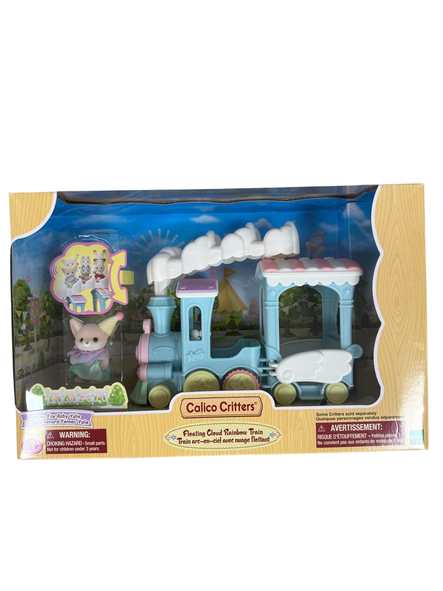 Calico Critters Float Cloud Rainbow Train CC2074