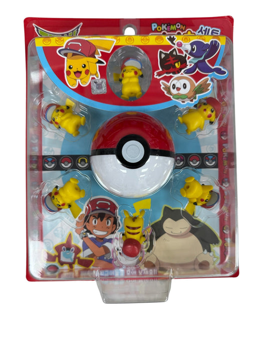 Nintendo Pokémon Alola Cap Pikachu Figure Set