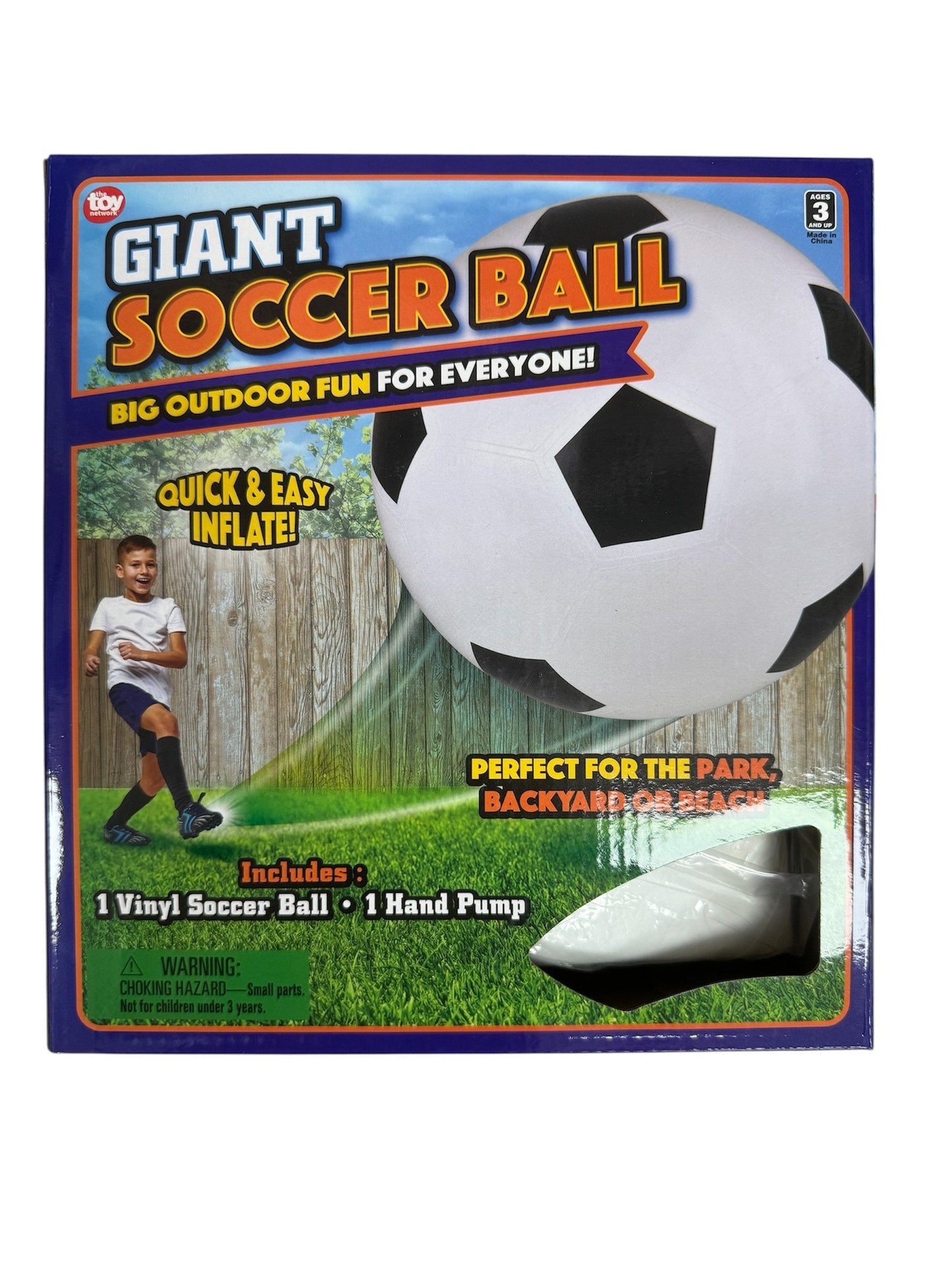 The Toy Network Giant Soccer Ball 30 Inch SB-SOC30 TNRTSBSOC30