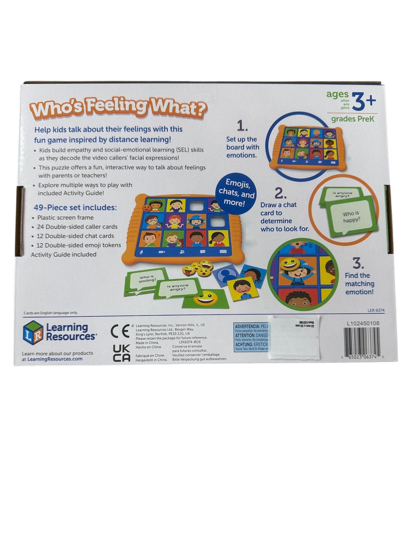 Learning Resources Who's Feeling What? LER 6374