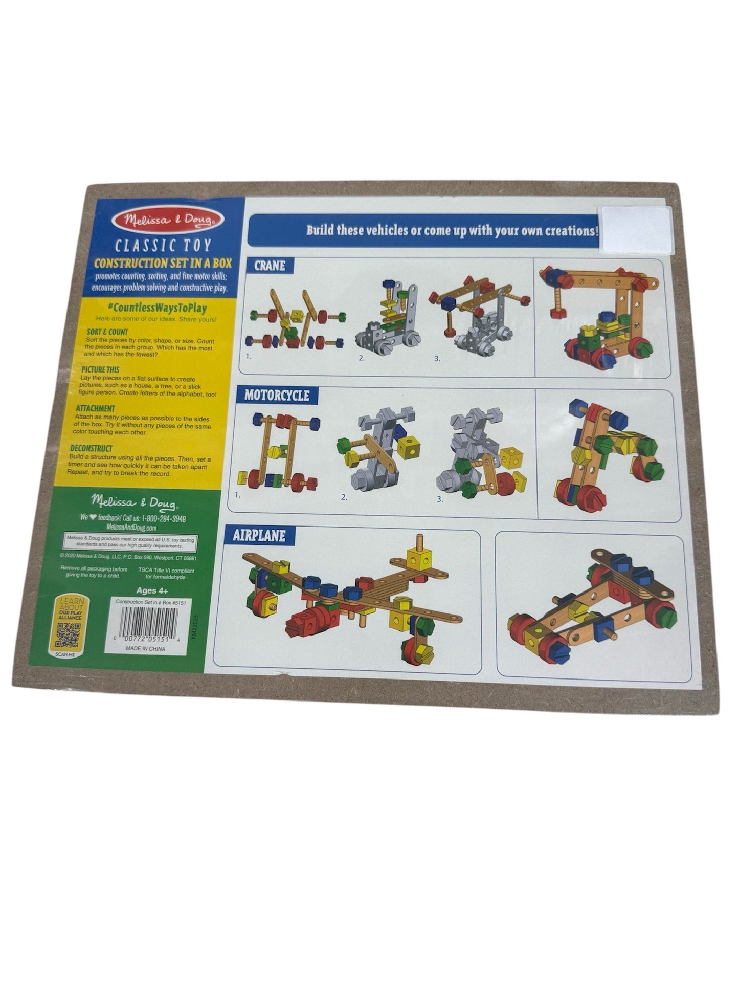 Melissa & Doug Construction Set In A Box 5151 LJ5151
