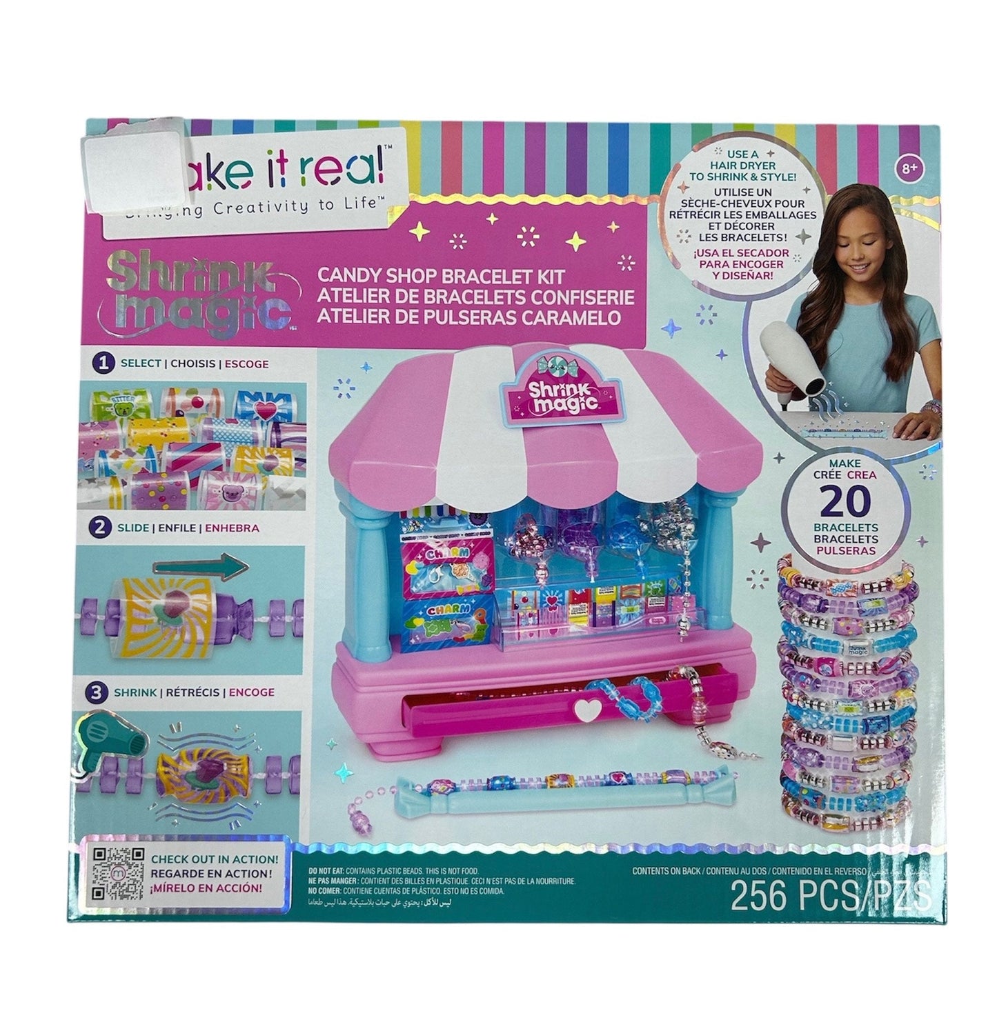 Make It Real Shrink Magic Candy Bracelet Kit 1758-PAKINT-01-V1