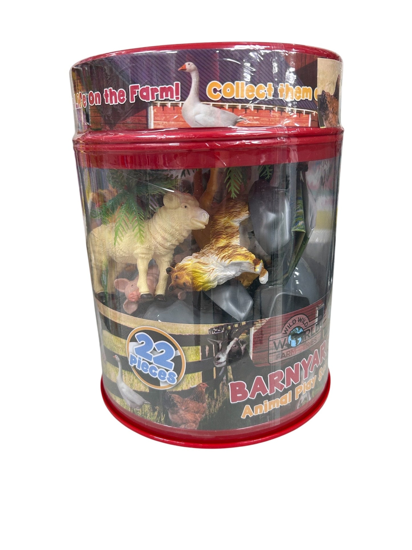 Brooklyn Lollipop Barnyard Animal Play Set 22 Pieces T6194