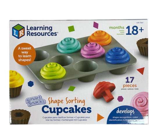 Learning Resources Shape Sorting Cupcakes LER 7347